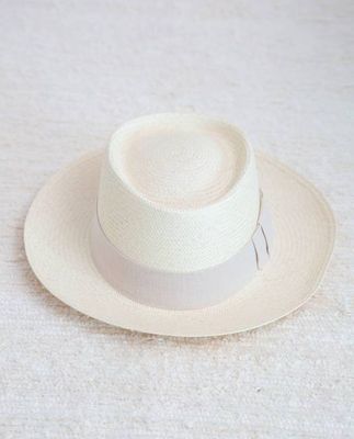 Planter Hat With Bone Trim