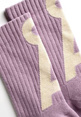 QUAASA STRIPES LANGARMHEMD | frozen lavender-oartmilk