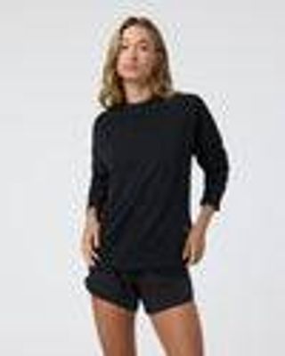 Sedona Weekender Crew | Women's Black Pullover | Vuori