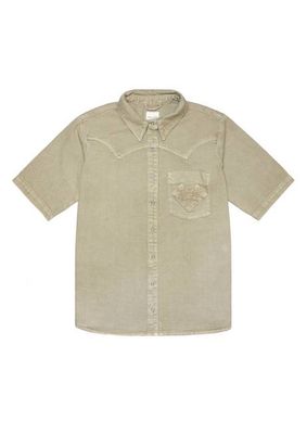 Eva Denim Shirt in Desert Sand