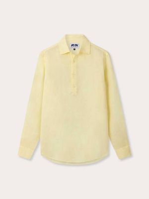 Men's Limoncello Hoffman Linen Shirt