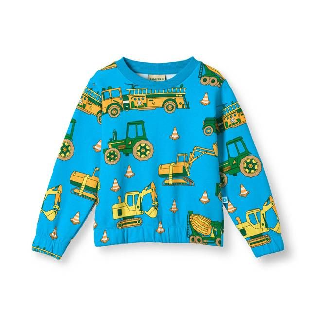 Yapeen sweatshirt with vehicles