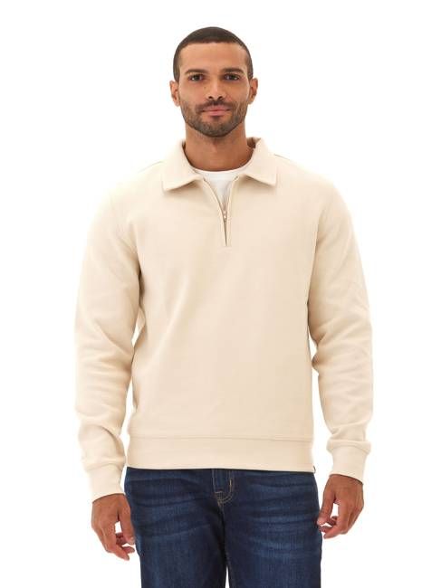 Briggs Knit Jacquard 1/4 Zip Pullover