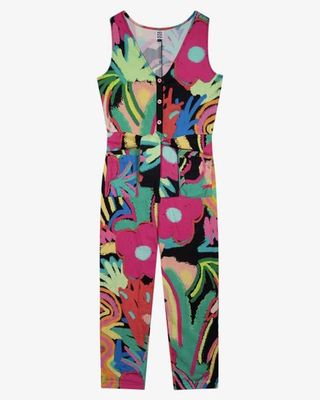 Miss Pompom Jungle Sunny Days Jumpsuit
