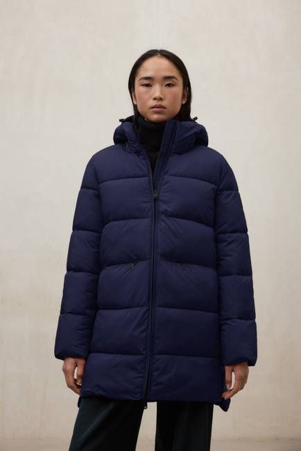 MARANGU COAT IN NAVY BLUE
