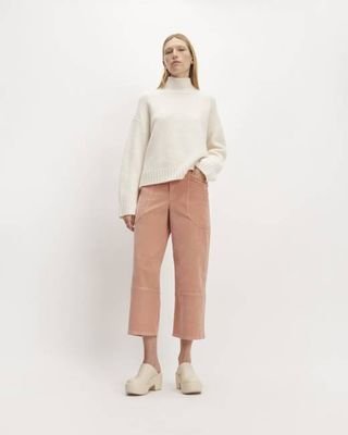 The Corduroy Gardener Pant | Blush Pink