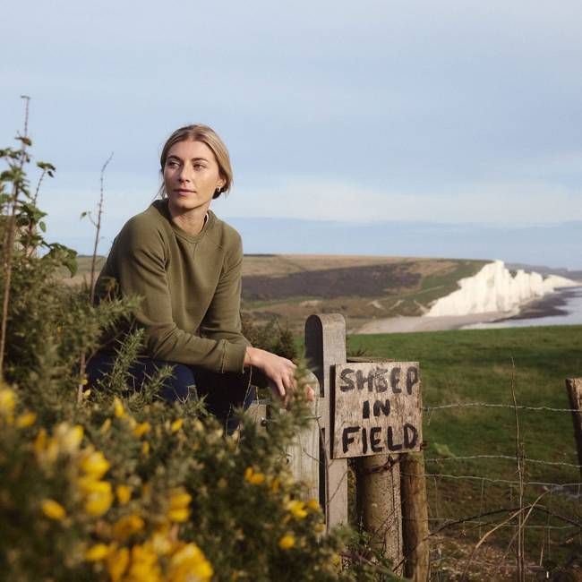 beau organic cotton sweat