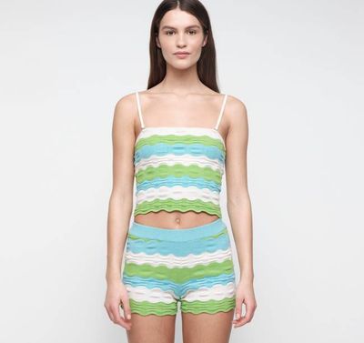 Soft Knit Textured Shorts