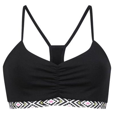 Bio Bustier Myna schwarz//ethno