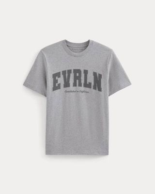 Varsity Logo Tee | Heather Grey