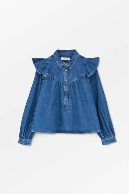 Mille blouse - Vintage washed blue