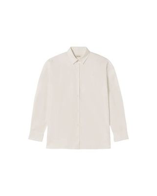 Oversize poplin Juana blouse