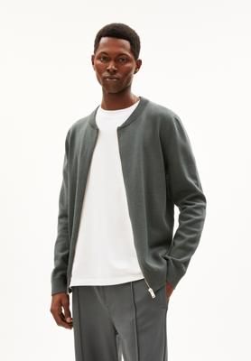 AGAAMON KNIT CARDIGAN in grey for Men