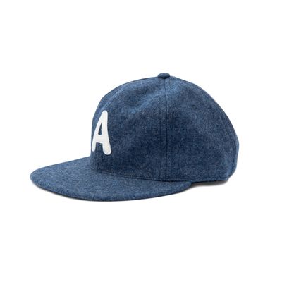 Unstructured 6-Panel Cap | Made in USA - Cadet Blue