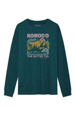YAK Organic Cotton Tee - Teal