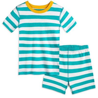 New Without Tags 2-piece Pajamas size: Teal Stripe