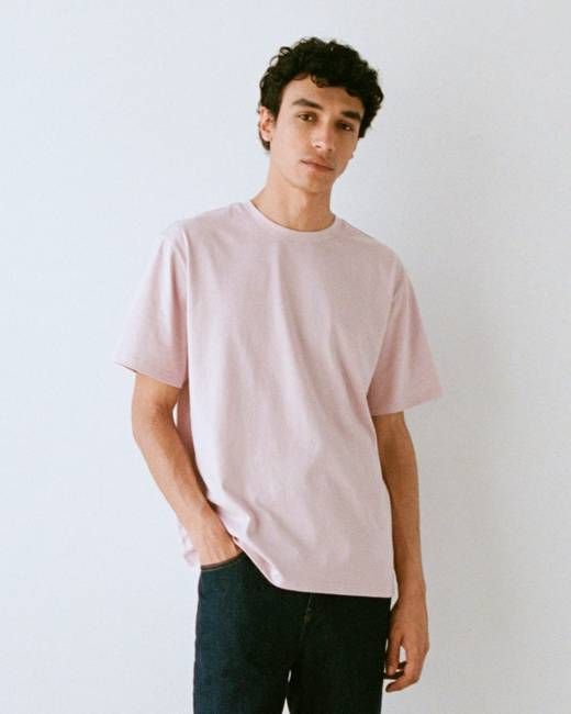 Archive Standard-Fit Cotton Crew | Burnished Lilac