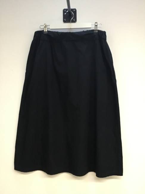 Ashley Organic Cotton Skirt in Black L Preloved