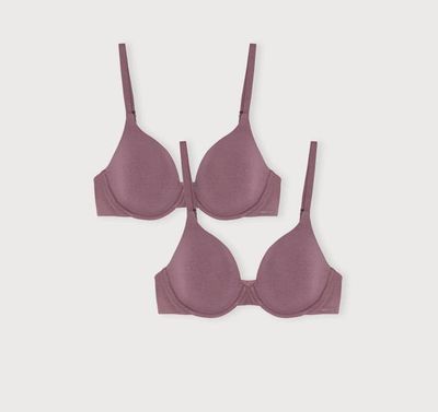 Core Full Coverage Bra 2-Pack