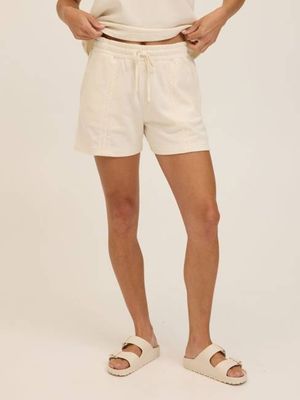 Helena Cotton Terry Lace Mix Short