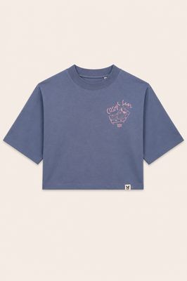 CAMISETA AZUL COSMIC SUN CORTA