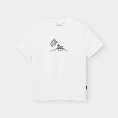DEDICATED - T-shirt Stockholm Friday Celebration White