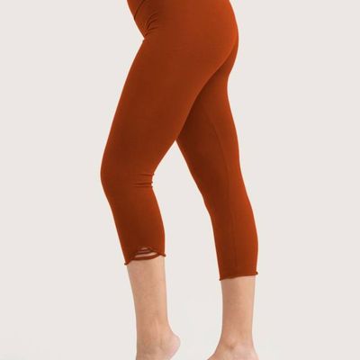 Bio Capri Feel Leggings rost (orange) - kaufen