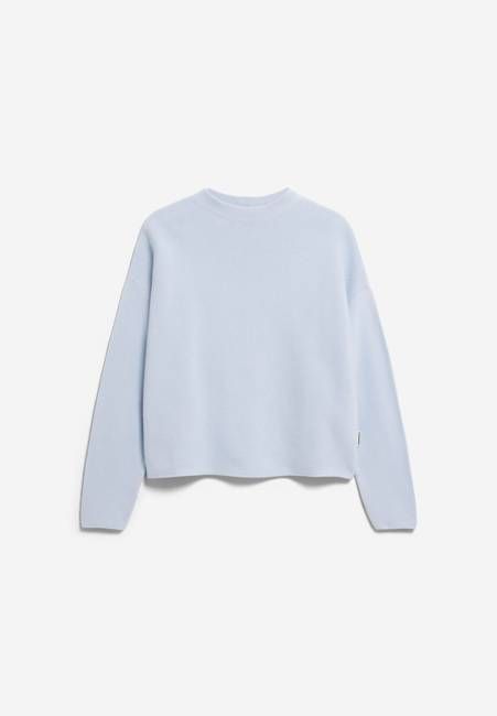 MERINAA LINKS LINKS KNITTED SWEATER | mistblue