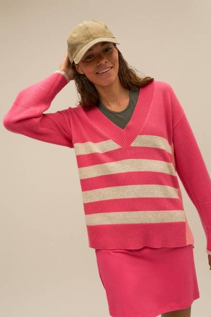 Wandle V Neck Merino Jumper