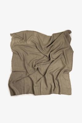 GREY MARGO LINEN FOULARD