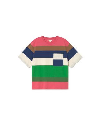 Multicolor striped Lucia t-shirt