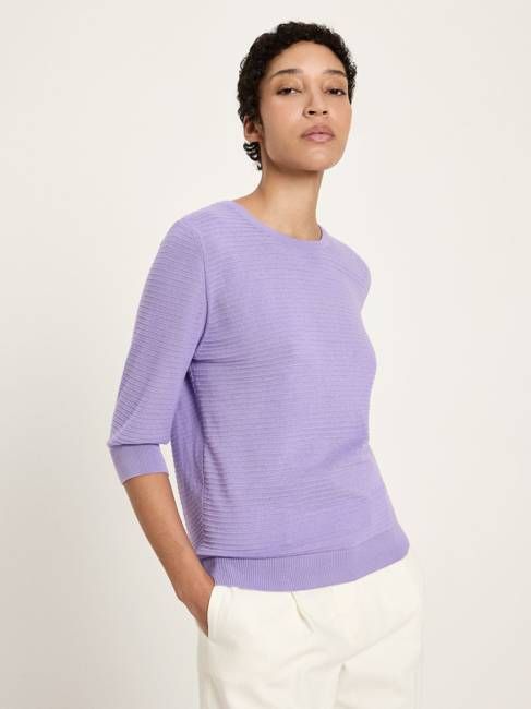 short-sleeved sweater (GOTS)