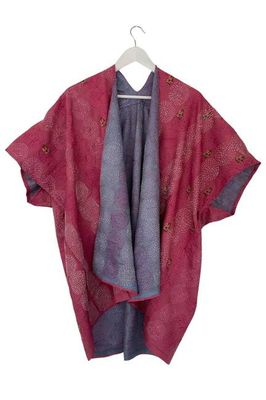 Trudi Poncho Nr. 77 Jodhpur im Vintage-Stil aus Seide Bearbeiten