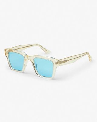 Sunglass 03 - Soft Yellow - Blue