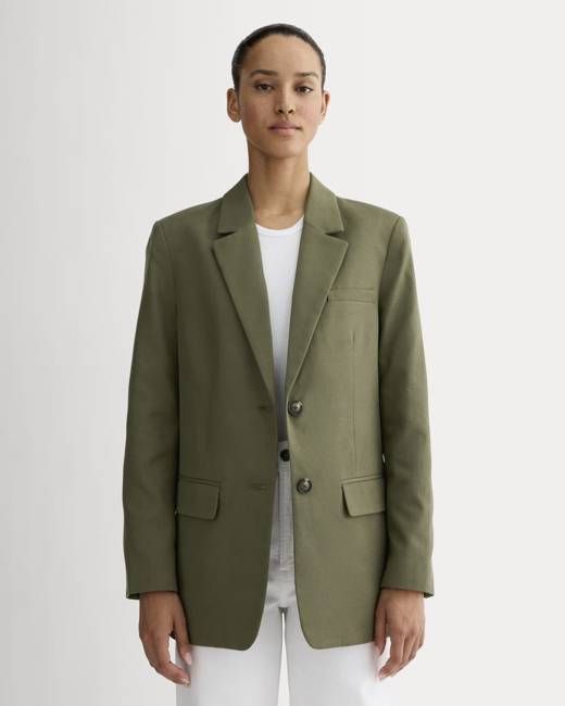 The Oversized Blazer in Buttersmooth | Kalamata