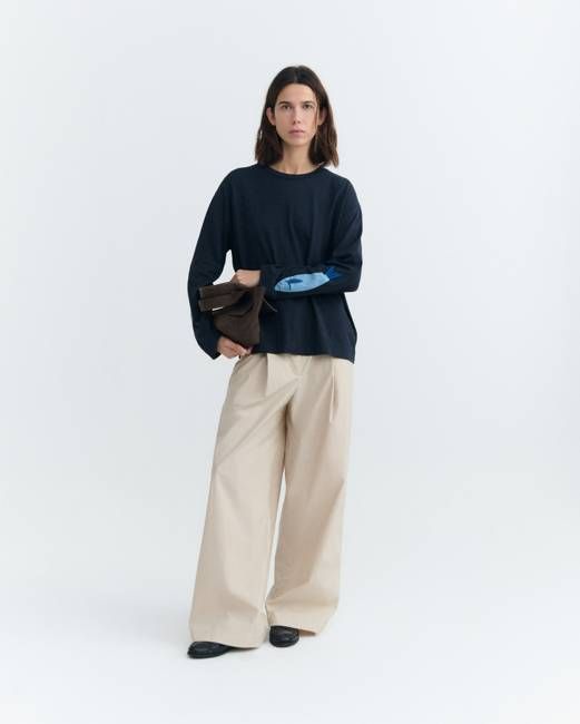 Long sleeve patched boqueron t-shirt Emily