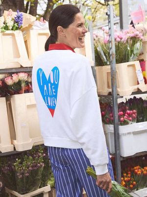 Statement sweatshirt (GOTS)