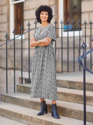 Lilah Monochrome Dress