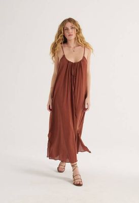 Lunar Maxi Slip in Amber