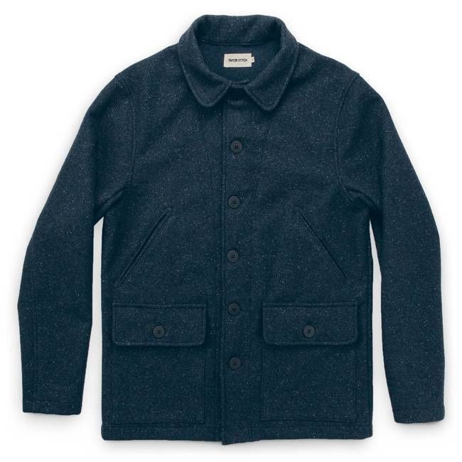 The Submariner in Navy Donegal Lambswool