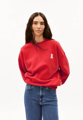 ICONIC Å ALIZAA SWEAT | coral blush