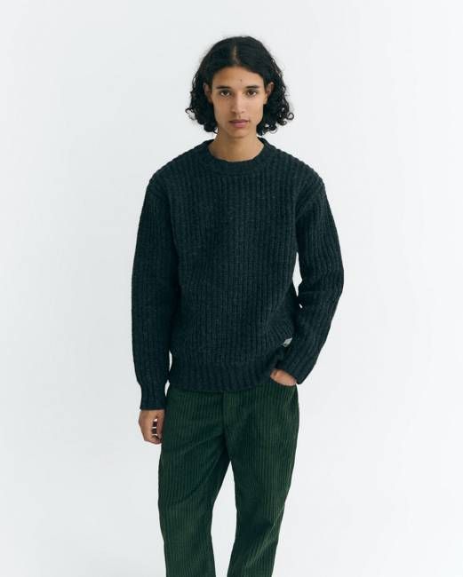 Grey wool Santos sweater