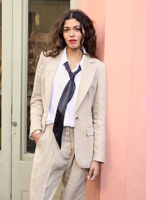 Tracy Linen Blazer