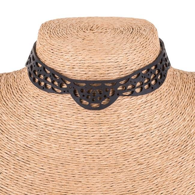 Lace Vegan Inner Tube Choker