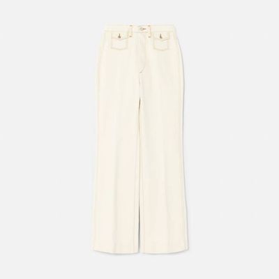 70s Pocket Wide Leg - Rinsed Birch