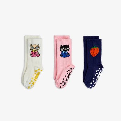 Anti-Rutsch-Socken für Katzen, 3er-Pack