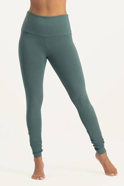Satya Yoga Leggings -Forest
