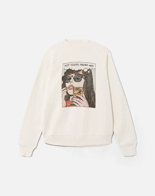 Classic Crewneck Not Yours - Vintage White