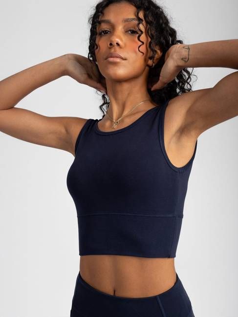 PlantTec™ Organic Reversible Crop Tank | Ocean