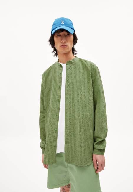 JAACKO STRIPED | smith green-oatmilk